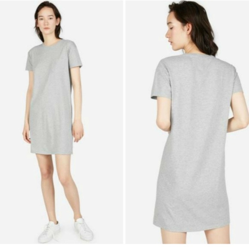 Everlane Cotton Box Cut Tee Dress